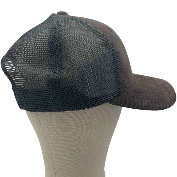 Authentic Flag & Anthem Corduroy & Mesh Hat Embroidered Mountains & Sunset Cap - Picture 6 of 9